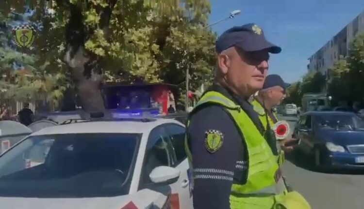 Policia Rrugore në Shkodër aksion në disa akse