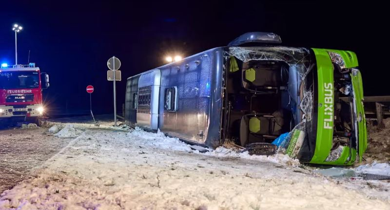 Aksidentohet autobusi me pasagjerë në Gjermani