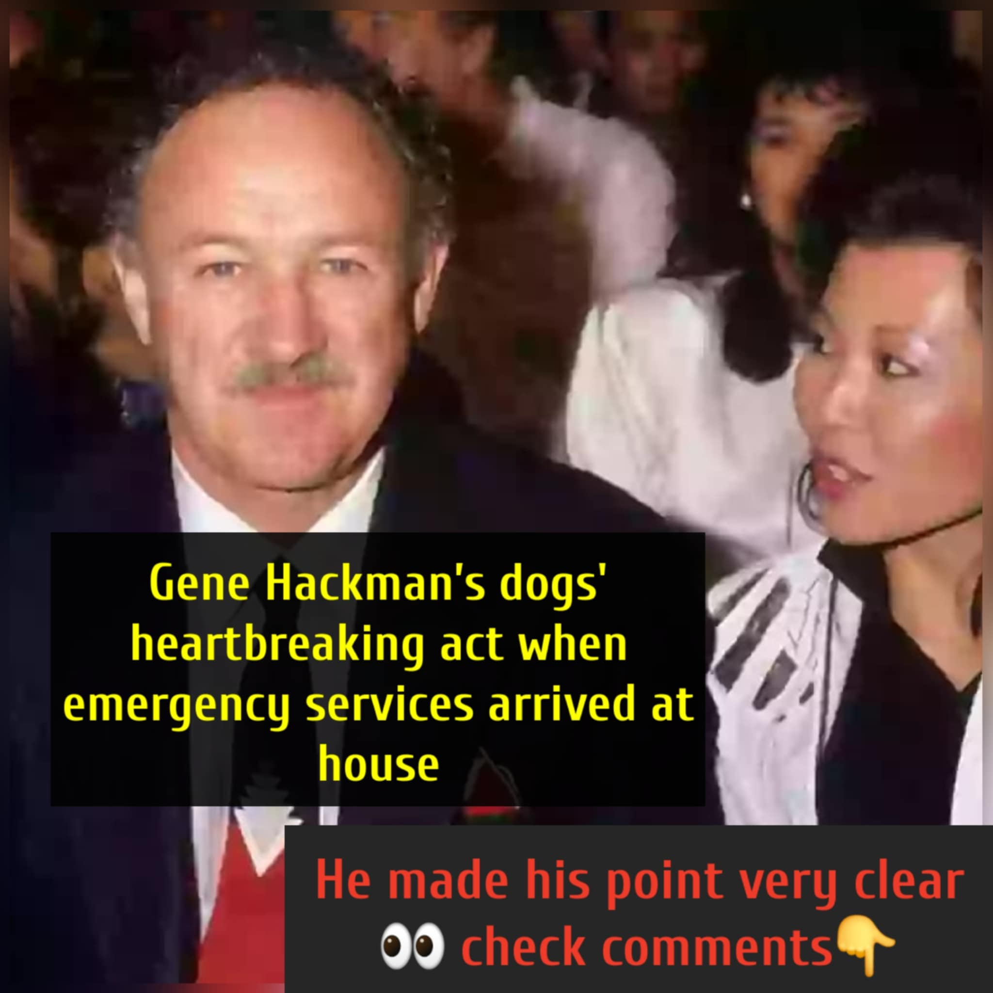 Gene Hackman’s dogs’ heartbreaking act when emergency services arrived at house