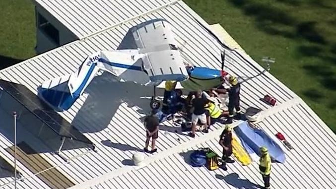 NSW Ambulance rush to light plane crash at Wedderburn Aerodrome in southwestern Sydney