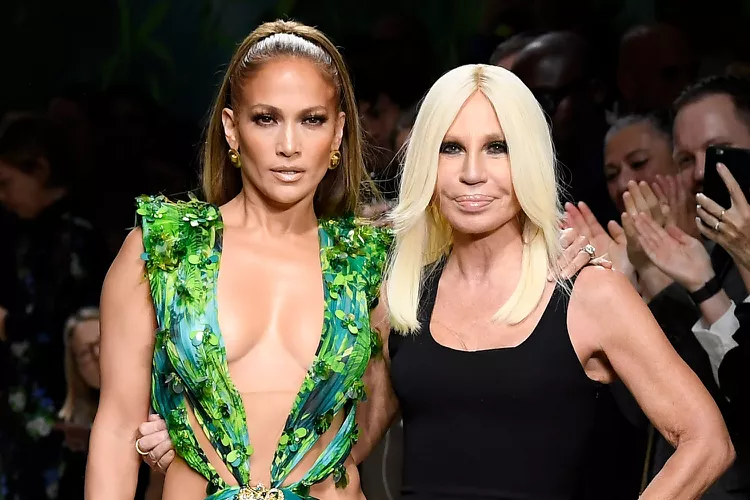 Jennifer Lopez Shares Heartfelt Message After Donatella Versace Steps Down from Top Spot at Fashion House