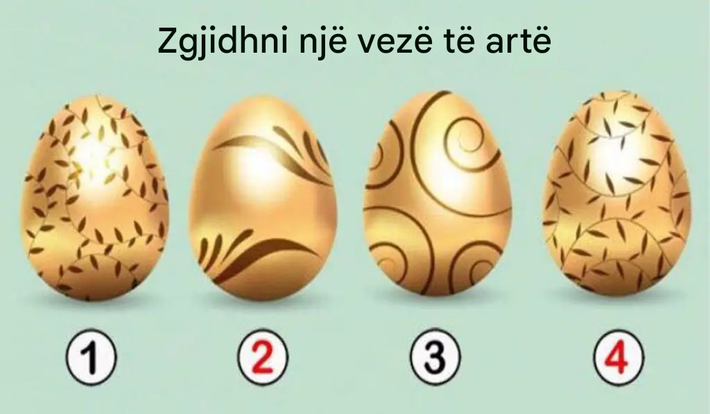 Zgjidhni vezën e artë që preferoni dhe zbuloni mesazhin e çmuar